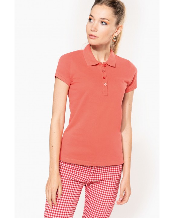 Polo personnalisable KARIBAN Polo piqué manches courtes femme