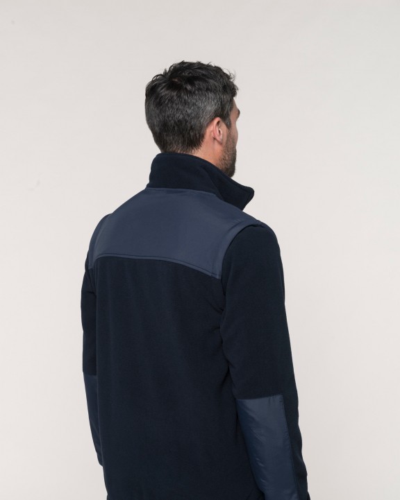 Laine polaire personnalisable WK. DESIGNED TO WORK Veste polaire manches amovibles homme