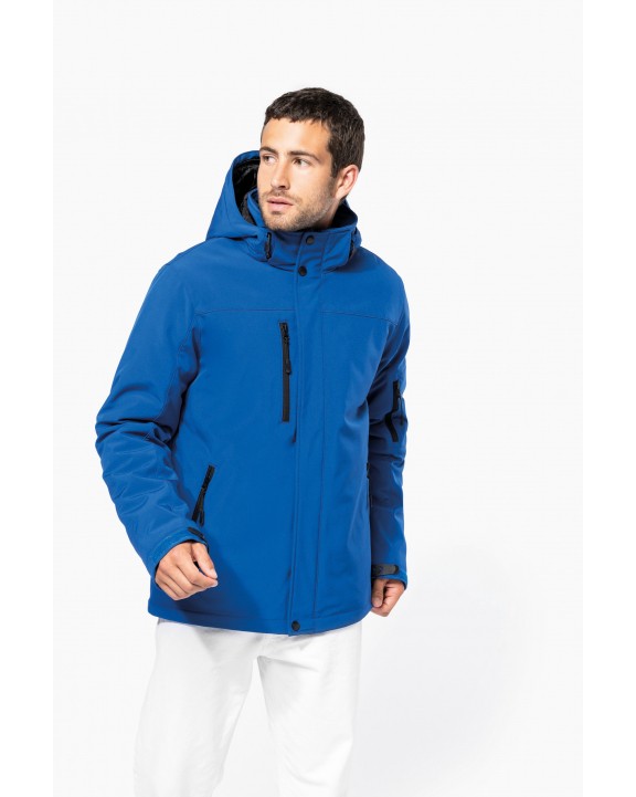 Softshell personnalisable KARIBAN Parka softshell doublée capuche homme