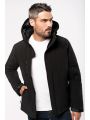 Softshell personnalisable KARIBAN Parka softshell doublée capuche homme