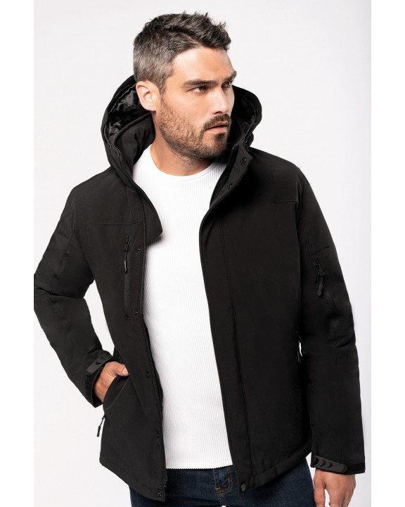 Softshell personnalisable KARIBAN Parka softshell doublée capuche homme