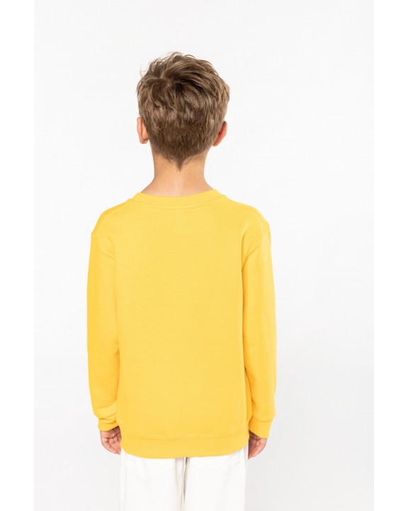 Sweater KARIBAN Kindersweater ronde hals voor bedrukking &amp; borduring