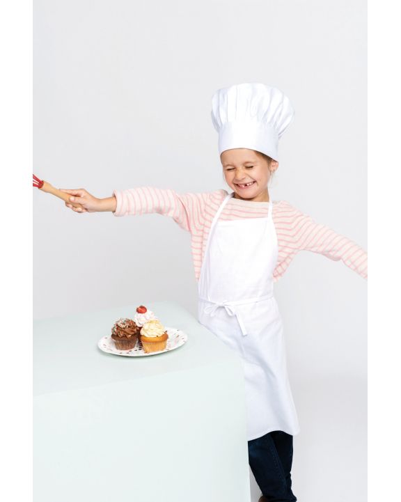 Tablier personnalisable KARIBAN Kit chef cuisinier enfant