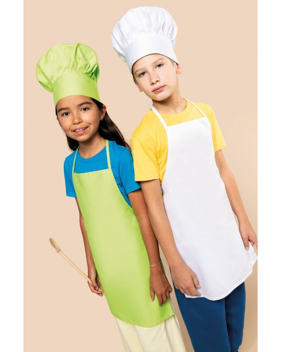 Tablier personnalisable KARIBAN Kit chef cuisinier enfant