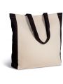 Tote bag personnalisable KIMOOD Sac cabas bicolore