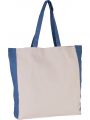 Tote bag personnalisable KIMOOD Sac cabas bicolore