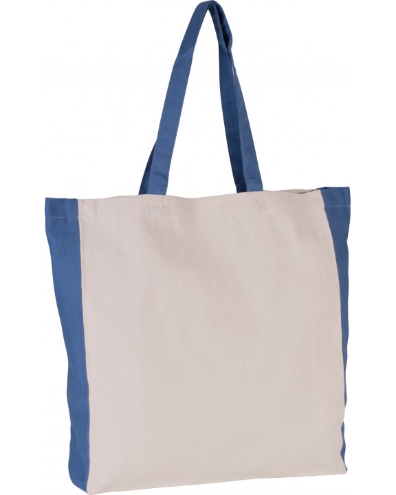 KIMOOD Zweifarbige Tasche im Cabas-Stil Tote Bag personalisierbar
