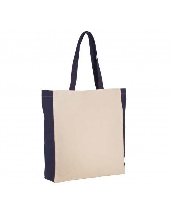 Tote bag personnalisable KIMOOD Sac cabas bicolore