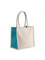 Tote bag personnalisable KIMOOD Sac cabas en coton / jute - 17 L