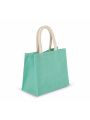 Tote bag personnalisable KIMOOD Sac style cabas en toile de jute - modèle moyen