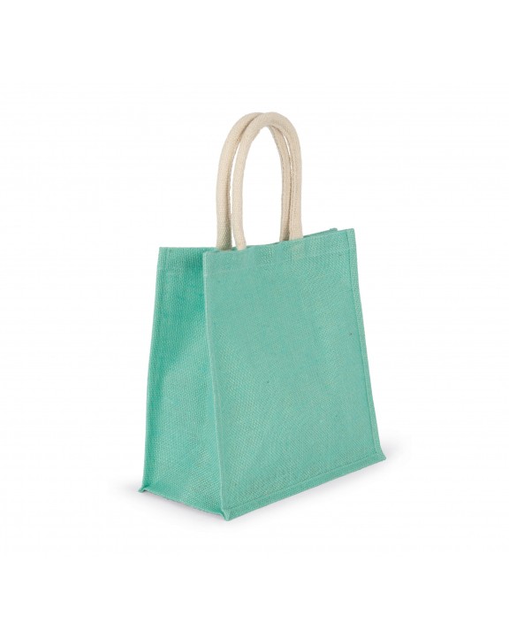 Tote bag personnalisable KIMOOD Sac style cabas en toile de jute - grand modèle