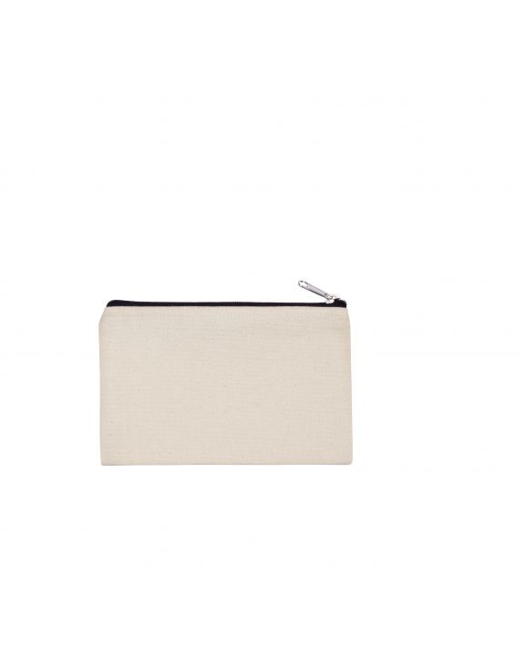 Sac & bagagerie personnalisable KIMOOD Pochette en coton canvas - petit modèle