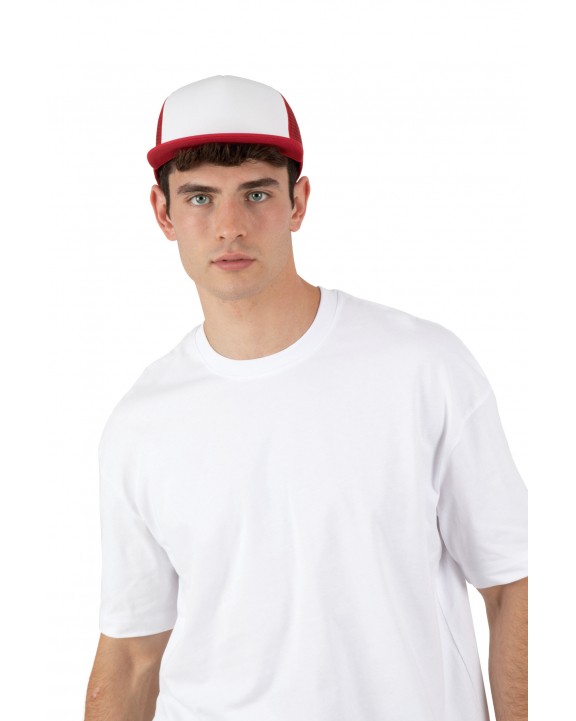 K-UP Trucker-Kappe - 5-Panel-Cap Kappe personalisierbar