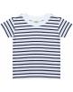Baby artikel LARKWOOD Short Sleeve Striped T-shirt voor bedrukking & borduring