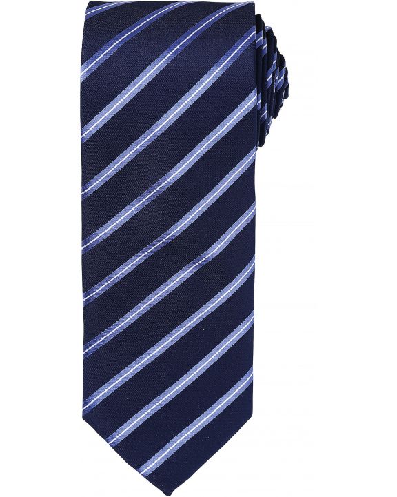 Bandana, foulard & cravate personnalisable PREMIER Cravate rayée "Sport"