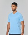 T-shirt personnalisable PROACT T-shirt de sport manches courtes col v homme