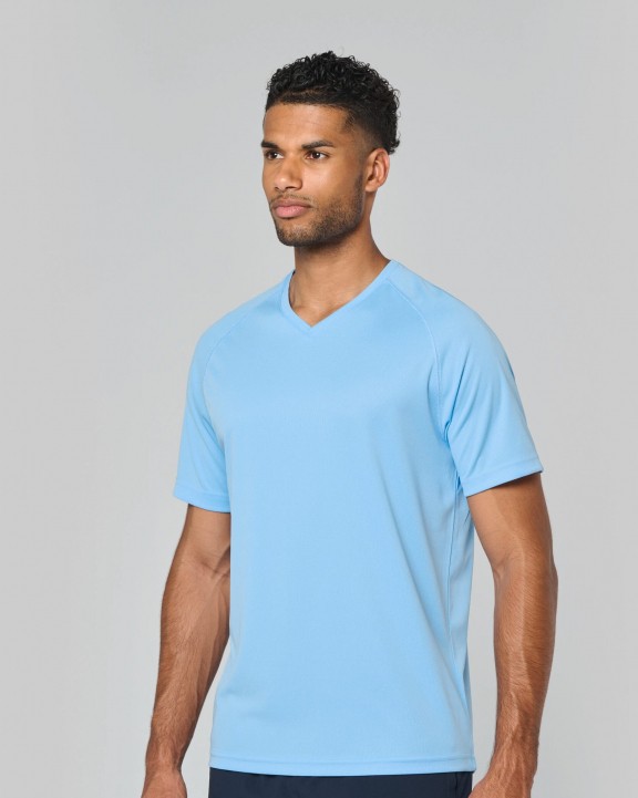 T-shirt personnalisable PROACT T-shirt de sport manches courtes col v homme