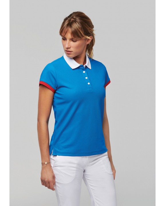 Polo personnalisable PROACT Polo piqué performance femme