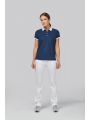 Polo personnalisable PROACT Polo piqué performance femme