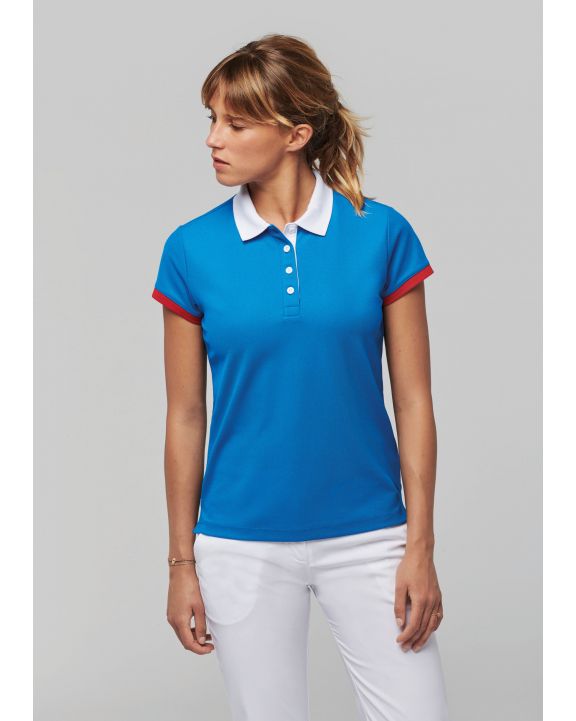 Poloshirt PROACT Performance Piqué-Polohemd für Damen personalisierbar