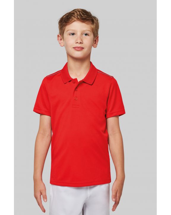 Poloshirt PROACT Kurzarm-Polohemd für Kinder personalisierbar