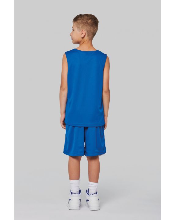T-shirt PROACT Omkeerbare basketbalset voor kinderen voor bedrukking & borduring