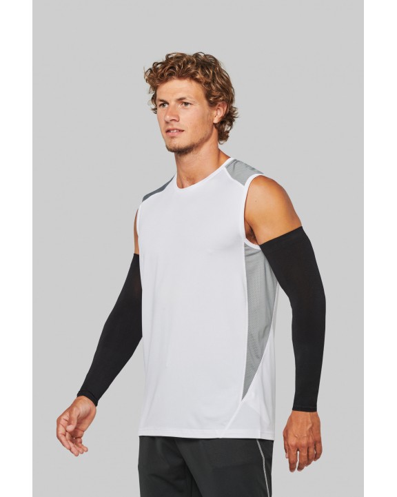 T-shirt personnalisable PROACT Débardeur de sport bicolore unisexe