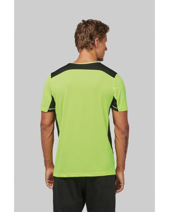 T-shirt personnalisable PROACT T-shirt de sport bicolore unisexe