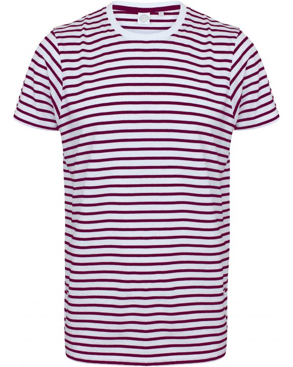 T-shirt SKINNIFIT Unisex Striped T-shirt voor bedrukking & borduring