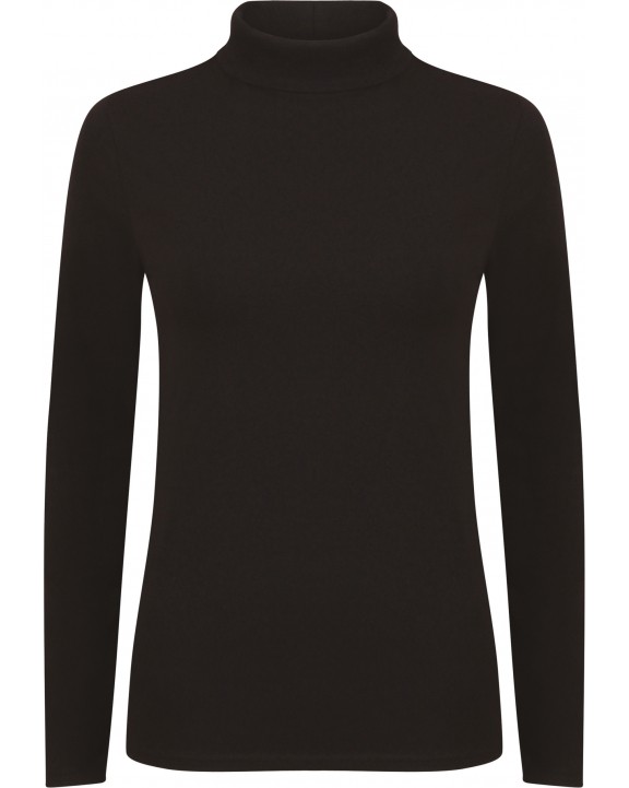 T-shirt SKINNIFIT Women's Feel Good Roll Neck Top voor bedrukking &amp; borduring