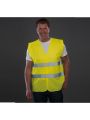 Fluohesje YOKO Signalisatie 2 banden vest voor bedrukking &amp; borduring