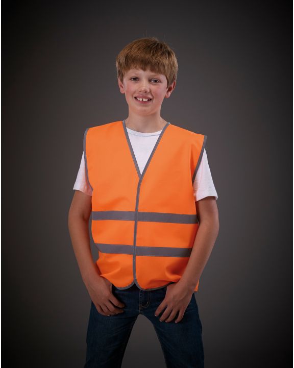 Warnweste YOKO Hi-Vis 2 Bands Waistcoat personalisierbar