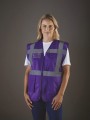 Gilets de sécurité à personnaliser YOKO Gilet multifonction haute visibilité 