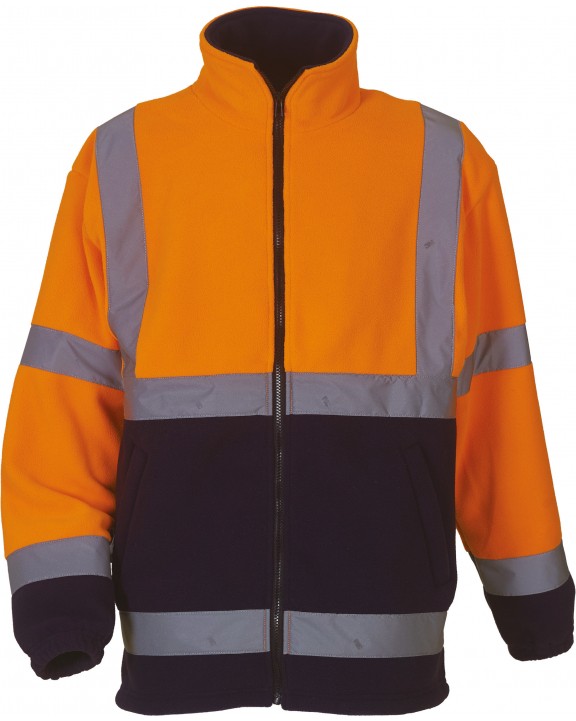 Polar Fleece YOKO Signalisatie zwaar fleece jack voor bedrukking &amp; borduring