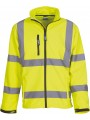 YOKO Veste softshell haute visibilité HI-VIS JAUNE personnalisable