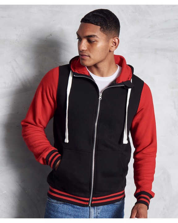 Sweater AWDIS Urban Varsity Zoodie voor bedrukking &amp; borduring