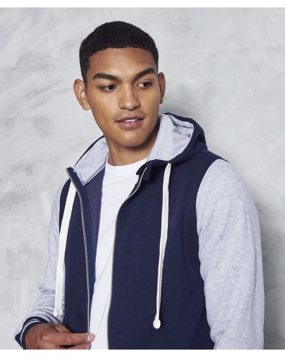 Sweat-shirt personnalisable AWDIS Urban Varsity Zoodie