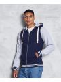 Sweater AWDIS Urban Varsity Zoodie voor bedrukking &amp; borduring