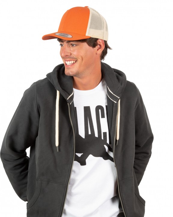 Casquette personnalisable K-UP Casquette Trucker modèle rétro - 6 panneaux