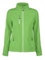 PRINTER RED FLAG Vert Lady Softshell personalisierbar