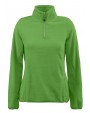 Laine polaire personnalisable PRINTER RED FLAG POLAIRE 1/2 ZIP FRONTFLIP FEMME