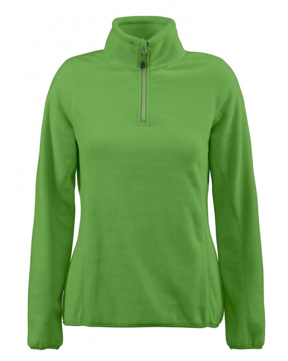 Laine polaire personnalisable PRINTER RED FLAG POLAIRE 1/2 ZIP FRONTFLIP FEMME