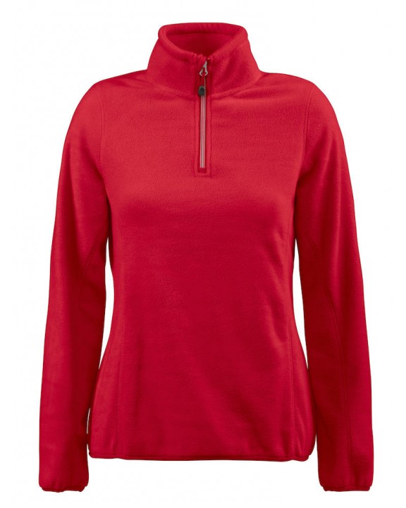 Laine polaire personnalisable PRINTER RED FLAG POLAIRE 1/2 ZIP FRONTFLIP FEMME
