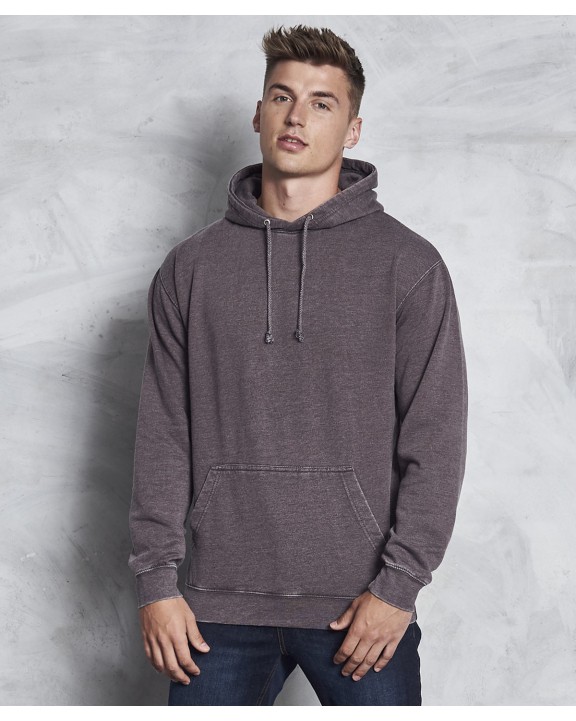Sweater AWDIS Washed Hoodie voor bedrukking &amp; borduring