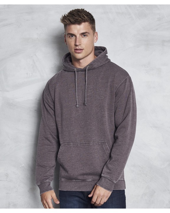 Sweater AWDIS Washed Hoodie voor bedrukking &amp; borduring