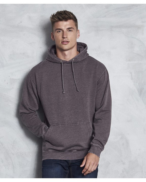 Sweater AWDIS Washed Hoodie voor bedrukking &amp; borduring