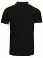 PROJOB 2018 POLO BANDES FLUO noir/jaune personnalisable