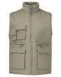 Veste personnalisable PROJOB 2805 VESTE SANS MANCHE DOUBLEE MULTIPOCHES