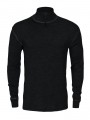 PROJOB 3107 SOUS VETEMENT THERMO REGULATEUR COL ZIP MERINOS noir personnalisable