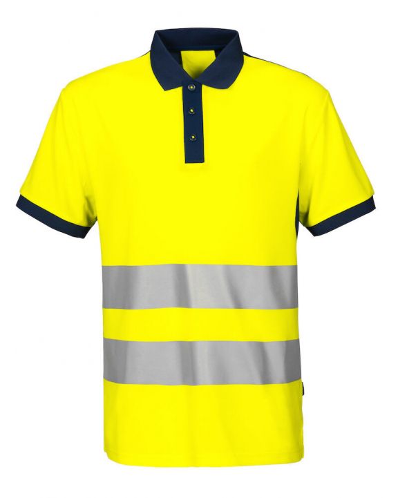 Poloshirt PROJOB 6008 SIGNALISATIEPOLO EN ISO 20471 KLASSE 2 voor bedrukking & borduring